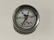 Tc Performance 0-15 PSI Fuel Pressure Gauge Billet Fuel Log Braided Fuel Log