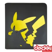 ULTRA PRO Pikachu ZIPPERED Pro-Binder | Elite Series | 12 Page | Holds 480 Cards