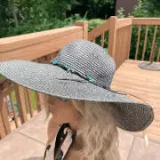 Steve Madden Beaded Floppy Hat