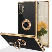 For Samsung Galaxy Note 10 Plus 10+ Heavy Duty Shockproof Case Cover Ring Holder