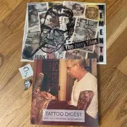 The SAILOR JERRY COLLECTORS SET! — NEW PIN + Tattoo digest #4 + Memento #1