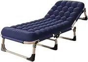 Portable Folding Camping Cot, Adjustable 5-Position Folding Chaise Lounge Chair Outdoor, for Camping Pool Beach Patio Lawn Sun Tanning Office,C FANDIAO