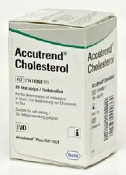 Accutrend Plus Cholesterol testing strips 25 Pack