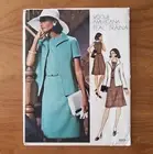 Vogue 1073 Teal Traina Jacket and Dress Sewing Pattern Size 12 UNCUT