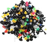GLEAVI 500pcs Assorted Fastener Kit for Door Trim Body Panel Bumper Retainer for Easy Installation Replacement of Decorative Board Clips