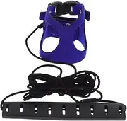 COMPUKAS 1 Set Squirrel Small Animal Harness and Leash Set Escaping Walking Vest for Bunnies Hamsters and Ferrets Easy to Use Design Control Pet Movement