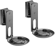 Goobay Speaker Wallmount Sonos Era 100 Swivelling and Tilting Speaker Mount (2pcs), Black