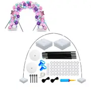 Balloon Arch Kit Arch Stand Set with Base for Wedding Birthday Party Adjustable Balloon Column Stands Set