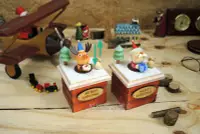 在飛比找Yahoo!奇摩拍賣優惠-聖誕款煙囪音樂盒 日本北海道小樽音樂盒堂人氣商品