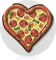 Chopping Blocks, I Love Pizza Heart Printed Chopping Block,fruit Chopping Block,thickened Chopping Block,round Chopping Block
