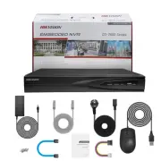 HIKVISION Original DS-7608NI-Q1/8P NVR 8CH 8 POE 4K CCTV Network Video Recorder