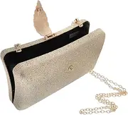 [HAPINARY] Evening Bag Chain Clutch Purse for Women Fashion Wallet for Banquet Wedding Purse Random Color