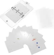 Didiseaon High-end Paper Decorative Notebook 3 Hole Loose Leaf Binder for Daily Planning for Students Teachers and Writers