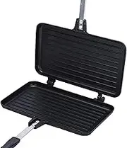 bolix Sandwich Maker,Non-Stick Breakfast Sandwich Maker | Frying Pan, Grilled Cheese Maker Sandwich Maker Grill Pan for Breakfast Toast Panini Waffle, Black, SRMHZH5KDU7NQ42JT