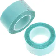 minkissy 2 Pcs Wig Tools Double Side Tape Double Sided Tape Invisible Tape Under Eye Concealer Clear Extension Cord Waterproof Tape Clear Duct Tape 2 Sided Tape Hair Barrettes Pu Sky-Blue