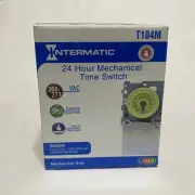 Intermatic T104M Series 40 Amp 208-277V DPST 24 Hour Mechanical Time Switch
