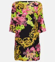 [Versace] Versace Printed minidress AU 6 multicoloured