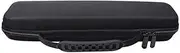 Hair Straightener Storage Box Anti-drop Portable EVA Straightening Iron Hairstyling Tool Carrying Case Holder Organizer Black