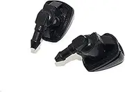2 Pack Car Windshield Washer Wiper Water Jet Spray Nozzle Windscreen Washer Jets，for Avensis T25 2003-2008 85381AE020 85381-AE020