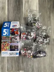 5 Sure-Lox Photo Gallery 500 Piece Puzzle 2500 Total Pieces Only 1 Puzzle Worked