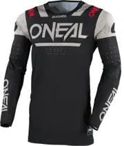 Oneal Prodigy Five Four Motocross Jersey, black-red-beige, Size XL for Men Black Red Beige