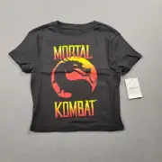Mortal Kombat Klassic x Forever 21 Cropped Tee Kids Sz L