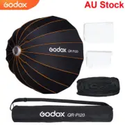 Godox QR-P120 Deep Parabolic Softbox Quickly Release Bowens Softbox with Grid