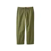 Brixton "Surplus Herringbone" Trouser Pants (Olive Green) Relaxed Fit Bottoms