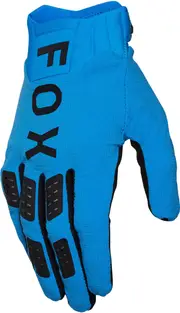 FOX Flexair Motocross Gloves, blue, Size XL for Men