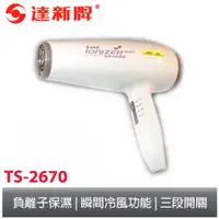 在飛比找蝦皮商城優惠-【達新牌】負離子吹風機 TS-2670