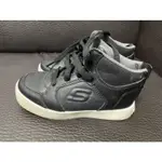 二手商品～SKECHERS 童鞋 帥氣休閒鞋 15CM  鞋底發亮款