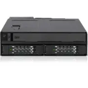 ICY DOCK MB602SPO-B 2.5inch SATA/SAS HDD/SSD 3.5inch Bay Mobile Rack