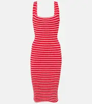 Hunza G Striped minidress