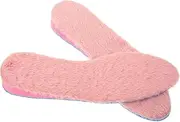 BESPORTBLE 1 Pair Women Height Increase Plush Insoles Thick Warm Foot Sole Inserts for Non Slip Design for Cold Weather present for