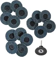 Gatuida Compact Flap Disc Set Angle Sanding Grinding Wheel for Long-lasting Performance