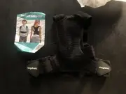 Posture Corrector Adjustable Back Brace Black Removeable Rails Support Large