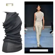 NARCISO RODRIGUEZ 10 Avant Garde Ribbed Knit Sleeveless Top RUNWAY NWT