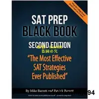 在飛比找露天拍賣優惠-SAT Prep Black Book: The Most 