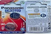Panasonic CR2032 3V Cell Power Lithium Coin Battery (Twin Pack)