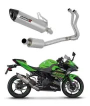 NINJA 400 2018-2023 Full Exhaust System Collector Silencer HP8