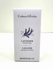 Crabtree & Evenlyn Lavender Hand Therapy Conditioning Cream Hand Lotion NIB