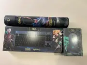 Logitech League of Legends Bundle - Keyboard, Wireless Mouse, Mat