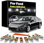 16Pcs Vehicle Bulbs LED Interior Map Dome Light Kit, For Ford Fusion 2006-2008 2009 2010 2011 2012 Car Led Lamp