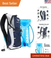 Hydration Backpack - Lightweight Hydration Pack with 2L Water Bladder - Water...