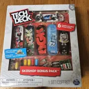 Tech Deck DGK Sk8shop Bonus Pack with RARE NIRVANA DECK