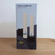écolte RMM-1 Electric Salt & Pepper Mill Mini Cream White Japan New