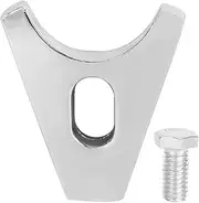 Hold Down Clamp, Distributor Clamp Chrome Steel Hold Down SBC BBC Fit for V8 V6