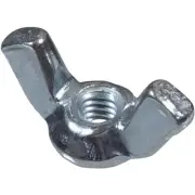 Hillman #8 32 tpi Cold Forged Zinc Wing Nut (100 Ct.) 180240 HILLMAN The
