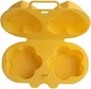 IKAAR Microwave Egg Poacher Heart & Flowers Shape Egg Steamer Kitchen Oven Egg Cups Egg Mold Cookware Microwave Egg Cooker