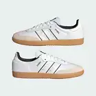 Mens Size US 12 Adidas Samba OG Two Tone Stripes Black Casual Trainers ID1480